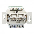 Mecanism priza calculator dubla cat 5, RJ45, Siemens